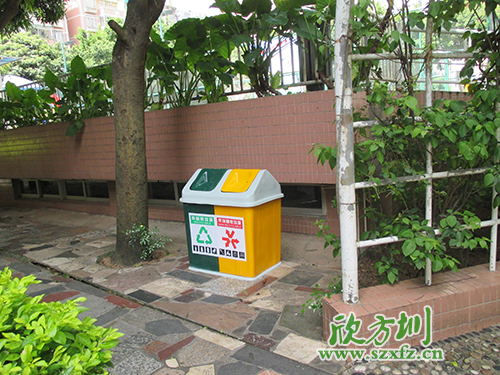 炎炎夏季，玻璃鋼垃圾桶為清遠市街道帶來點點綠意