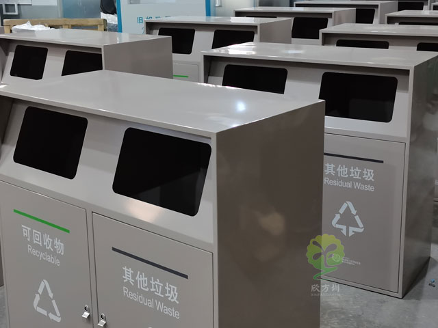 提升公共空間品質，深圳金屬垃圾桶助你一臂之力